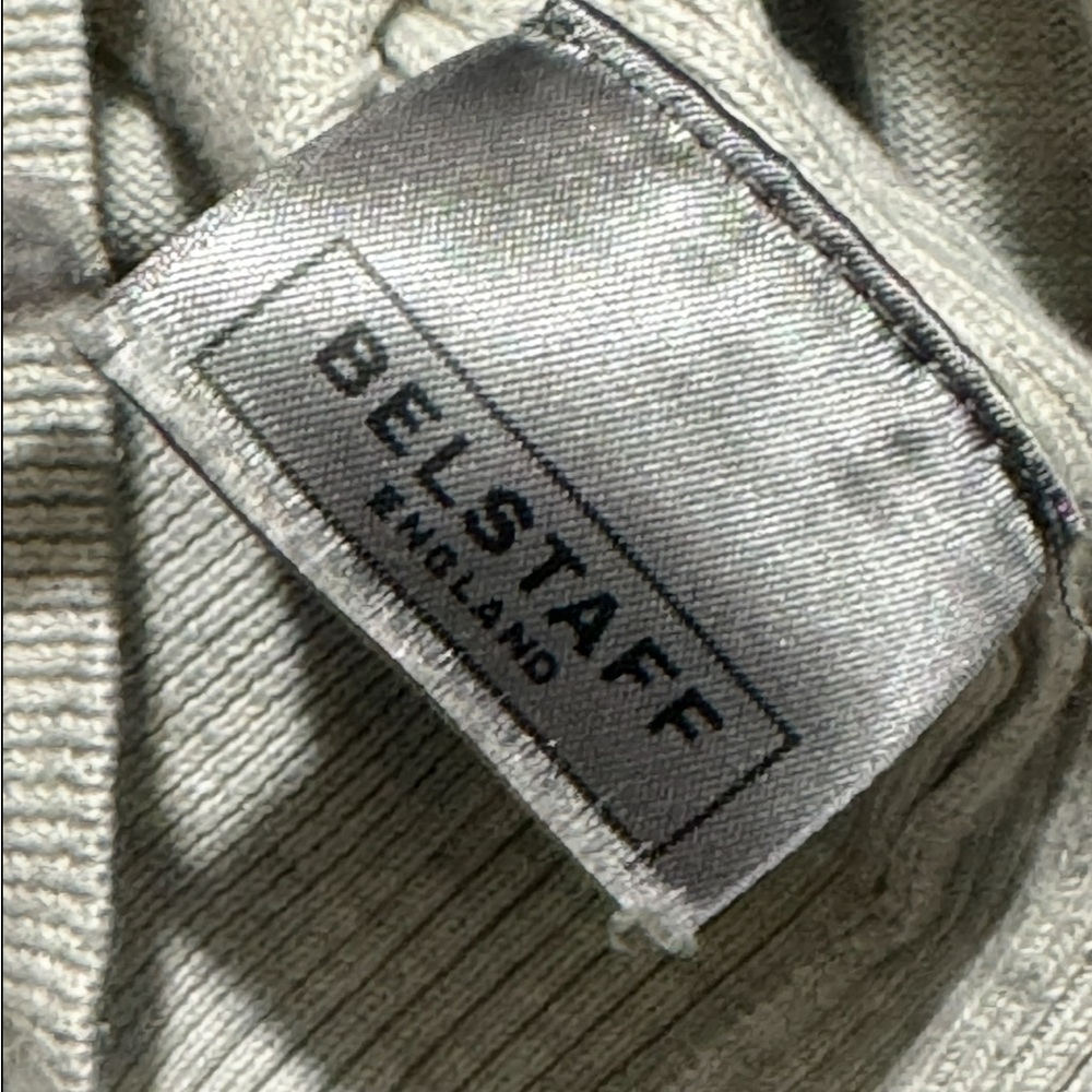 Belstaff Light Gray Crewneck Sweater - Picture 10 of 10